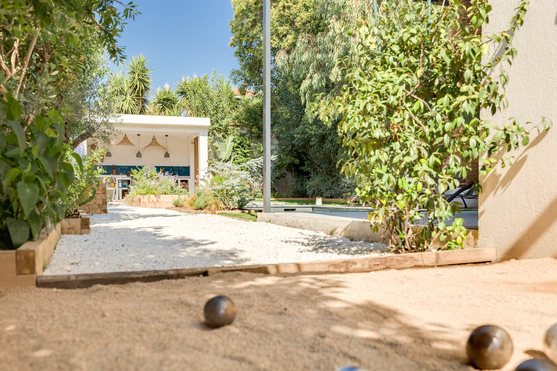 terrain de pétanque